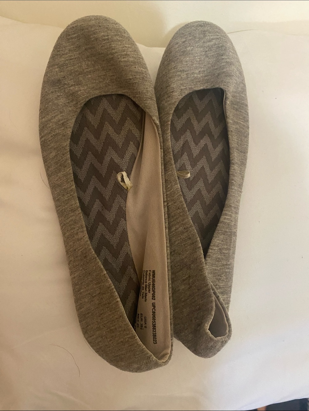 Women's Casual Grey Ballet Flats